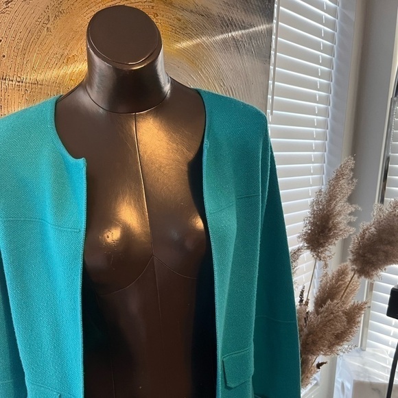 2/40$ BEAUTIFUL Elle open cardigan bleu size xs - Picture 2 of 9